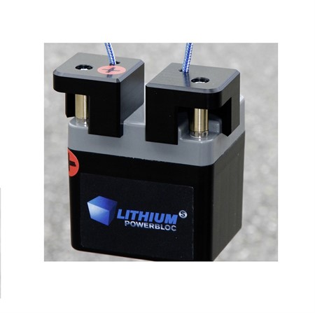 Li-Power Litium batteri LiFePO4, 13.2V - 3.3Ah, inkl. laddare 100-240V