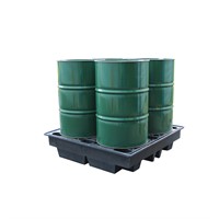 Spillpall Recycl. för 4x205L fat, low profile, 230L