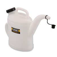 Oljekanna med utloppspip och lock i HDPE, 6L,vit