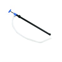 Handpump, Sifonpump i PP med utloppsslang 1,35M, passar 2" fatskruv