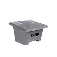 Sandlåda 65L, Grå