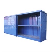 Miljöcontainer 7531, 2100 liter, Oisolerat Utomhus