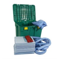 Oil Only Spillkit, Box med hjul, avtagbart lock, 150L