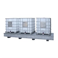 Spillpall IBC WSP-KTC-DR, 3-IBC, Galvat